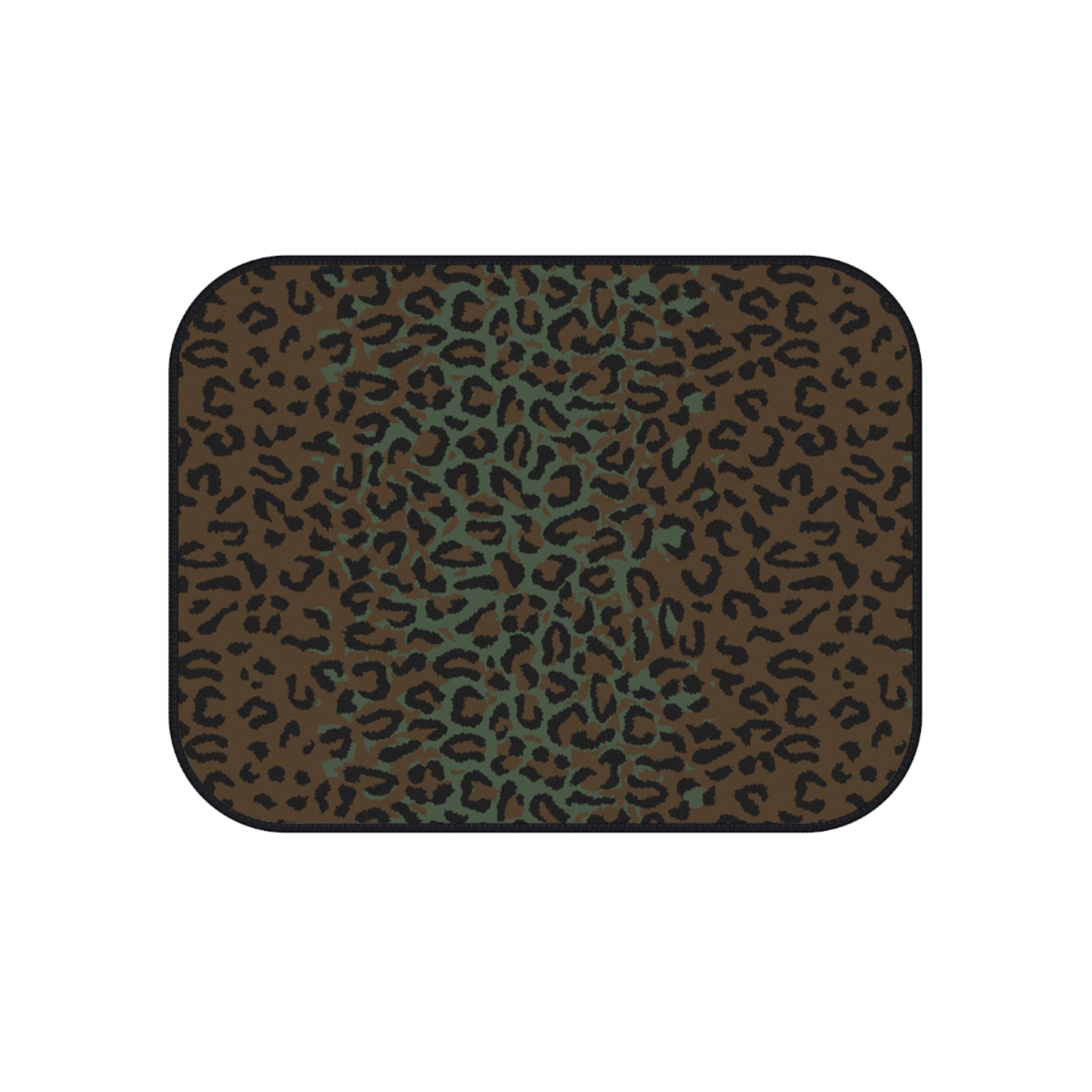 Leopard Spot Camo All-Weather Car Mats (Set of 4) _ Concealing Coloration