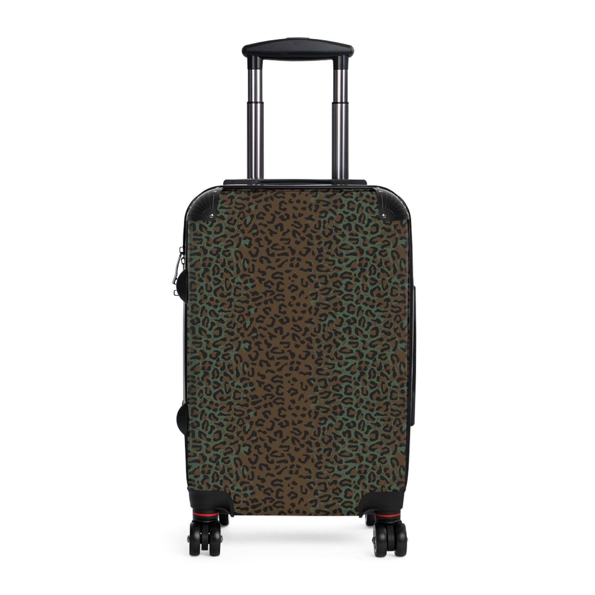 Leopard Spot Camo Carry-On Roller Suitcase _ Concealing Coloration