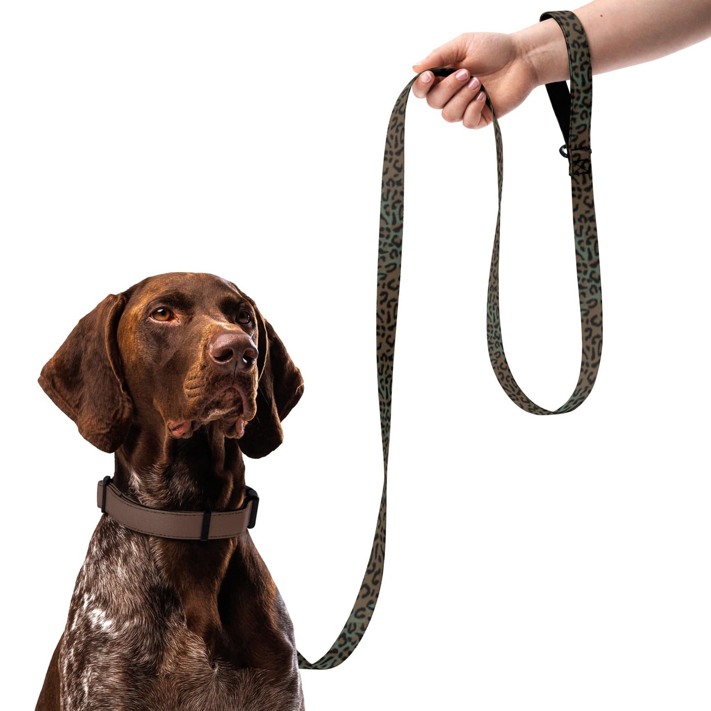 Leopard Spot Camo Dog Leash