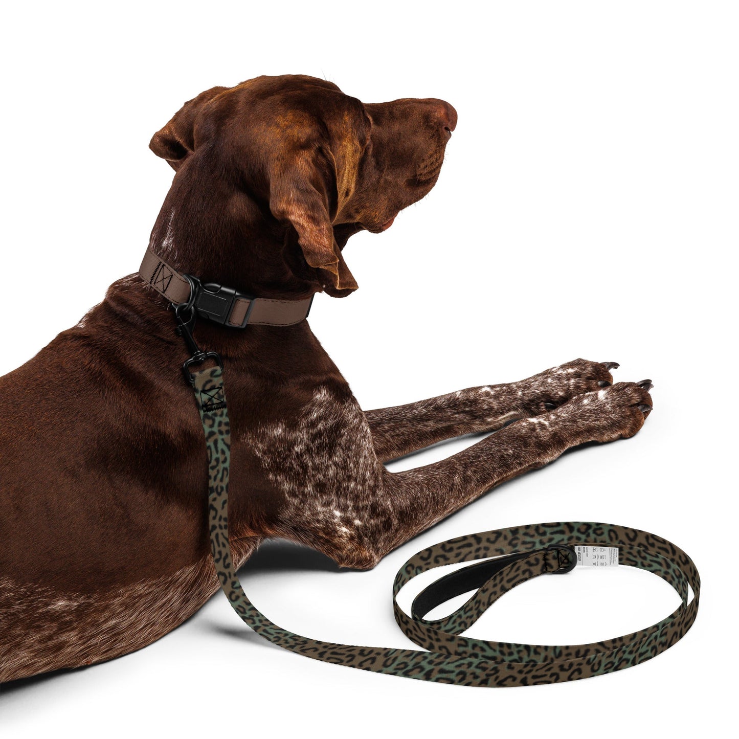 Leopard Spot Camo Dog Leash