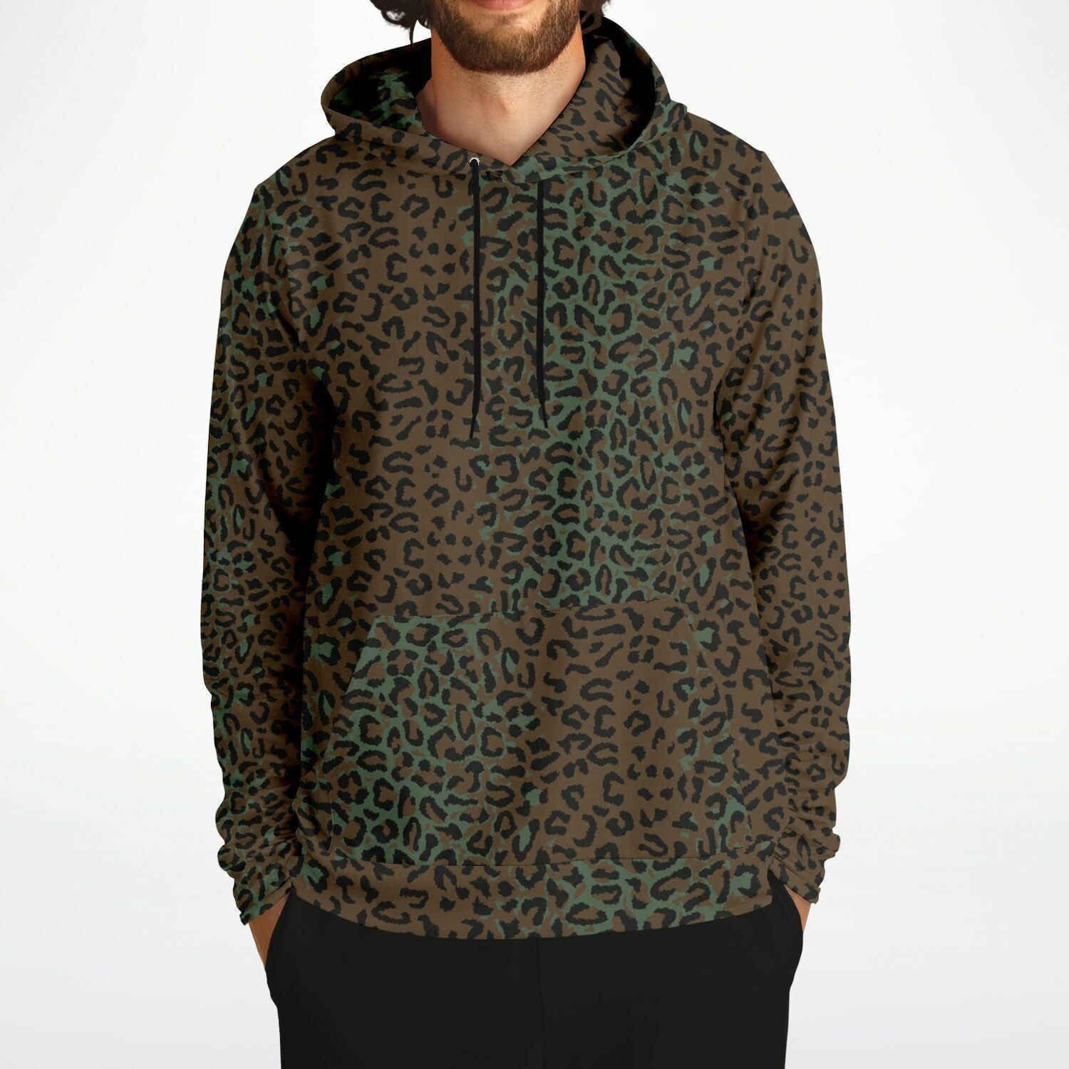 Leopard Spot Camo Hoodie - Concealing Coloration