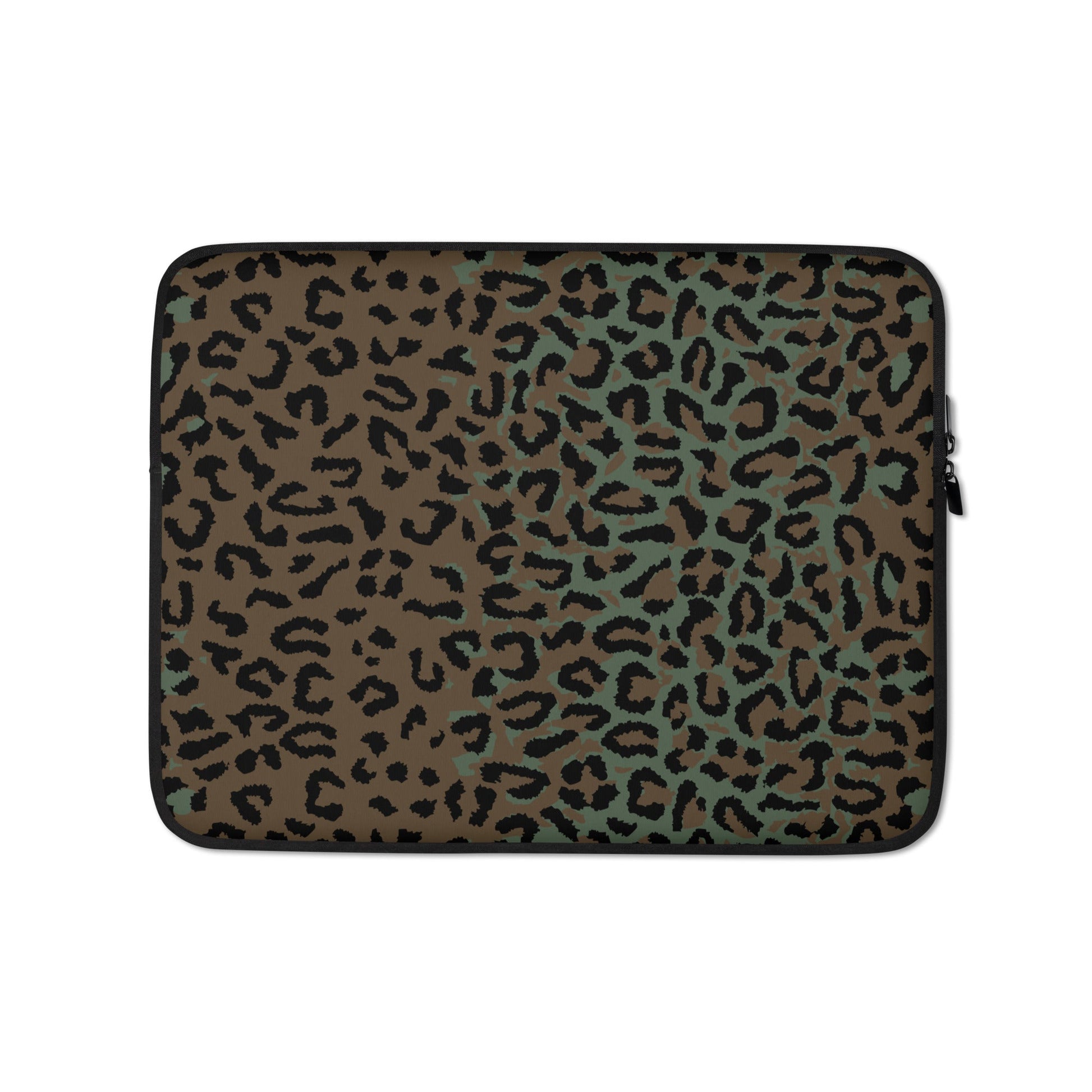 Leopard Spot Camo Laptop Sleeve _ Concealing Coloration