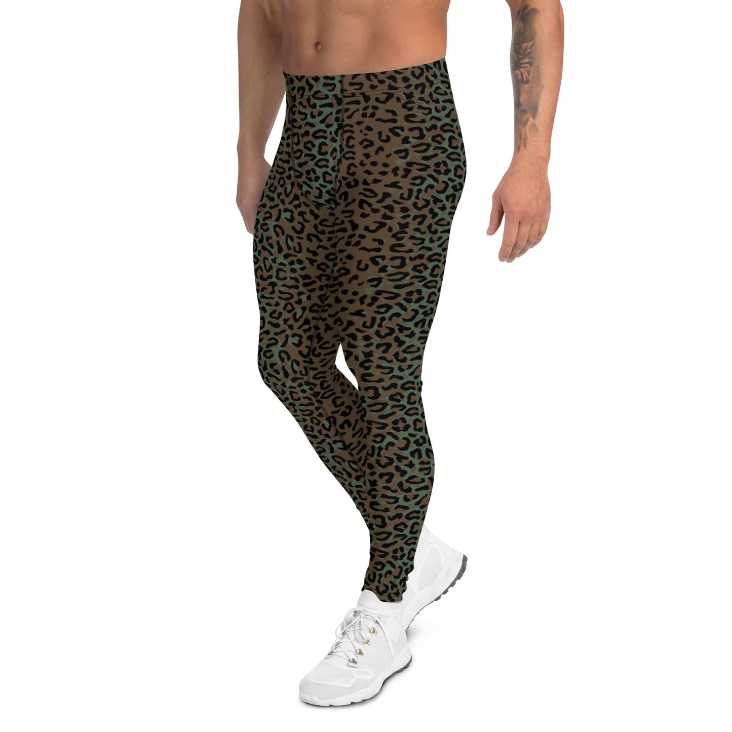 Leopard Spot Camo Men's Leggings