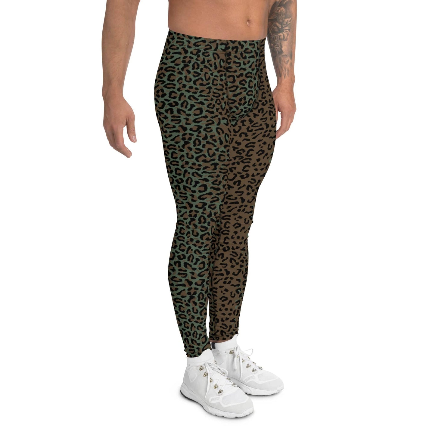 Leopard Spot Camo Men's Leggings