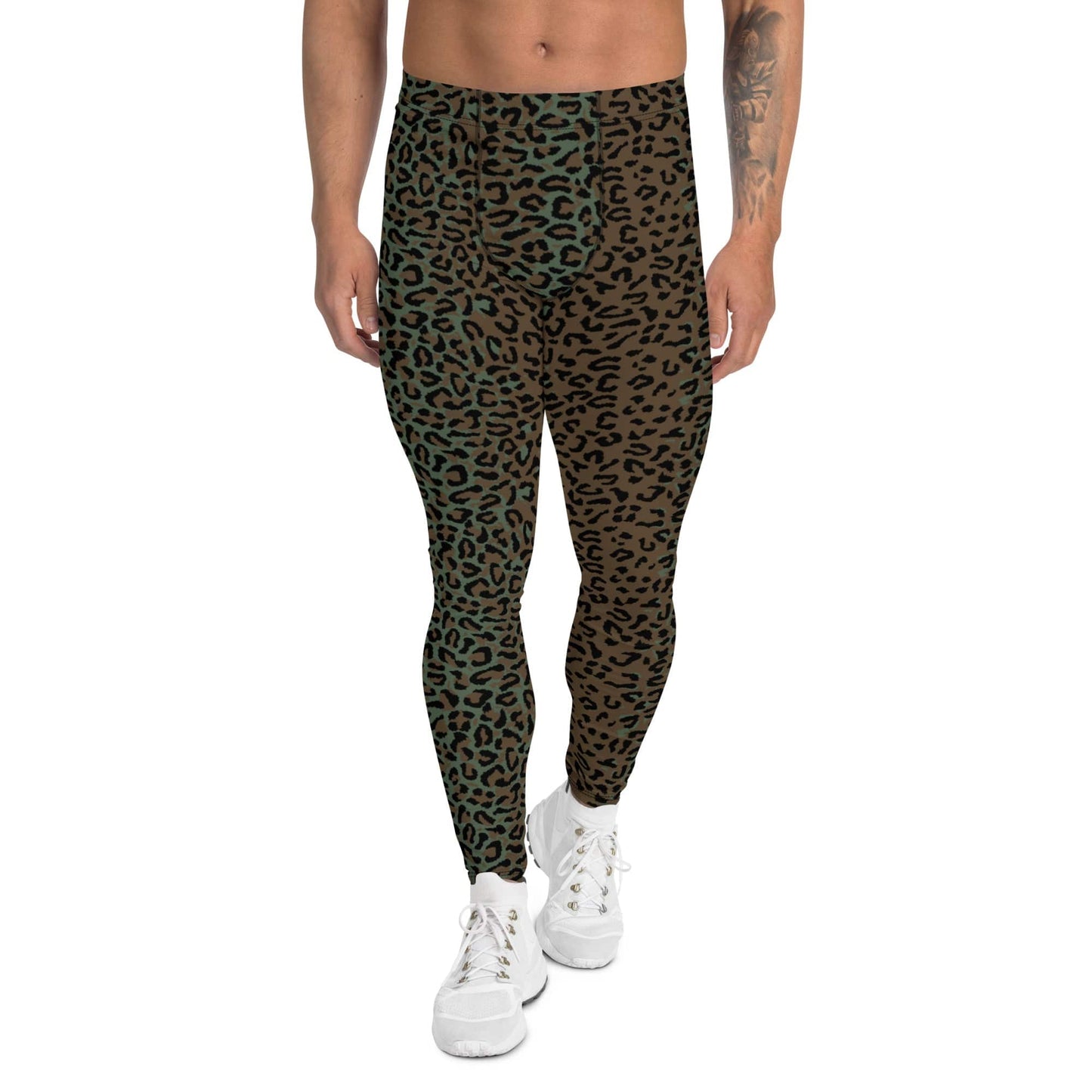 Leopard Spot Camo Men's Leggings