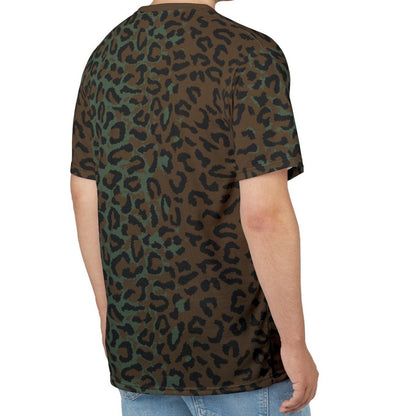 Leopard Spot Camo T-Shirt _ Concealing Coloration.