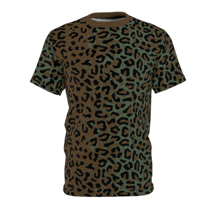 Leopard Spot Camo T-Shirt _ Concealing Coloration.