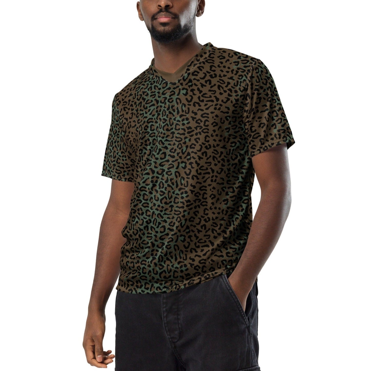 Leopard Spot Camo Tech T-Shirt