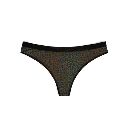 Leopard Spot Camo Thong