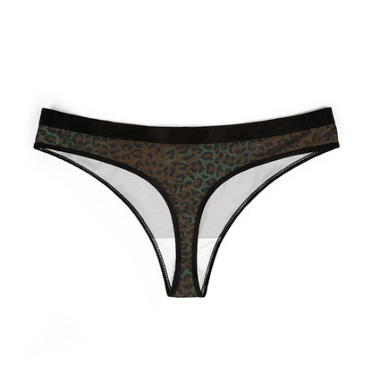 Leopard Spot Camo Thong