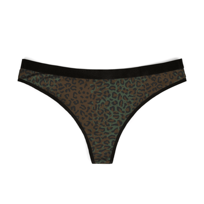 Leopard Spot Camo Thong