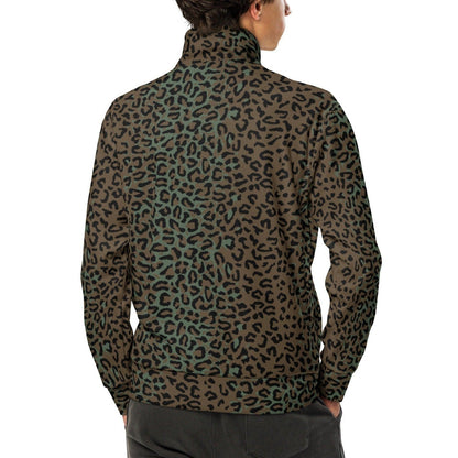 Leopard Spot Camo Track Jacket _ Concealing Coloration