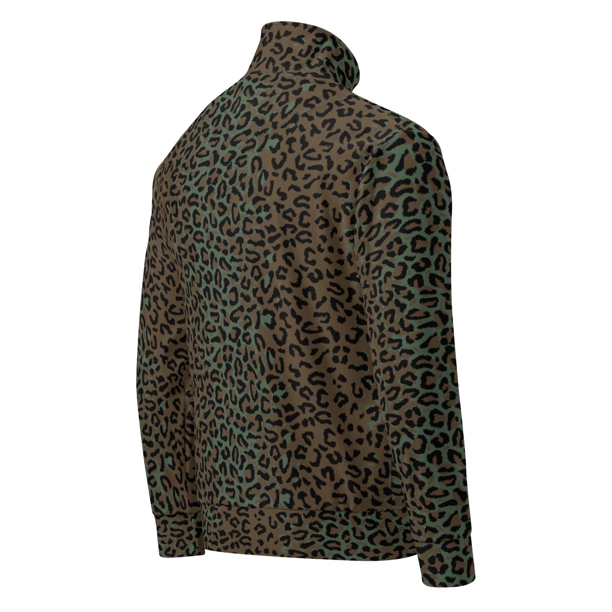 Leopard Spot Camo Track Jacket _ Concealing Coloration