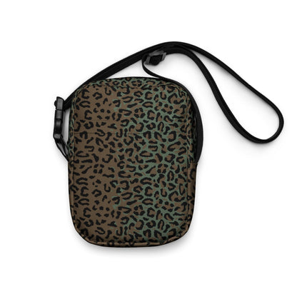 Leopard Spot Camo Vertical Crossbody Bag