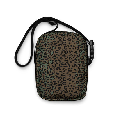 Leopard Spot Camo Vertical Crossbody Bag