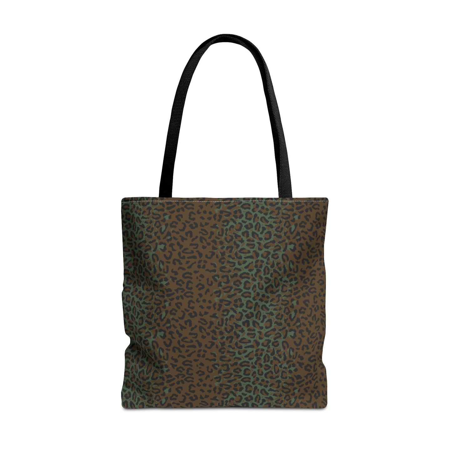 Leopard Spot Camo Vertical Tote Bag