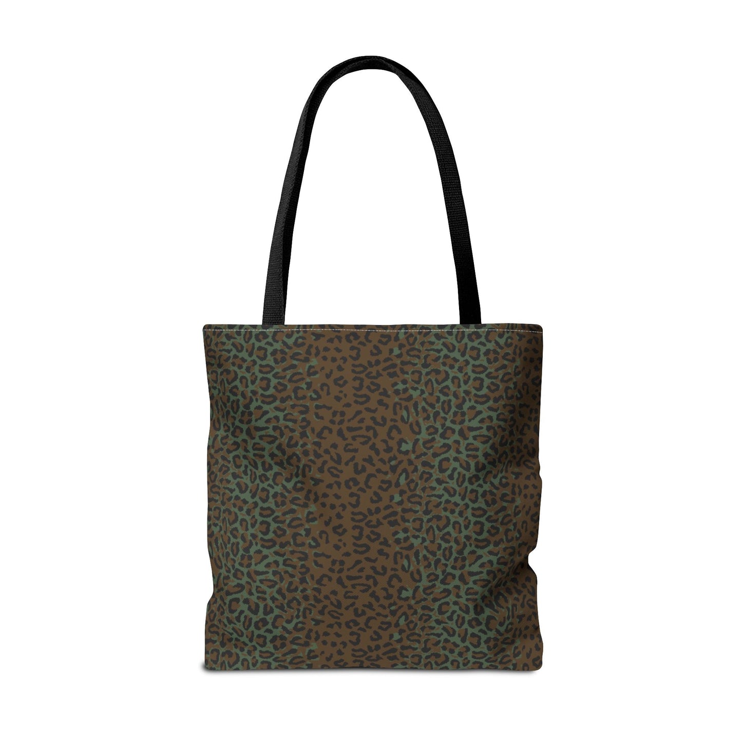 Leopard Spot Camo Vertical Tote Bag