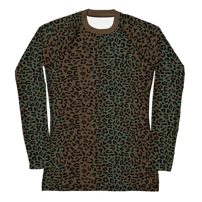 Leopard Spot Camo Women's Long-sleeve Base Layer