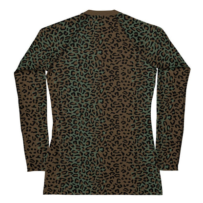 Leopard Spot Camo Women's Long-sleeve Base Layer