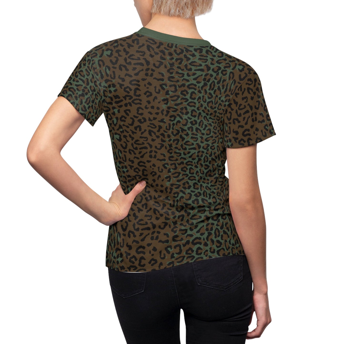 Leopard Spot Camo Women’s T-Shirt - Concealing Coloration