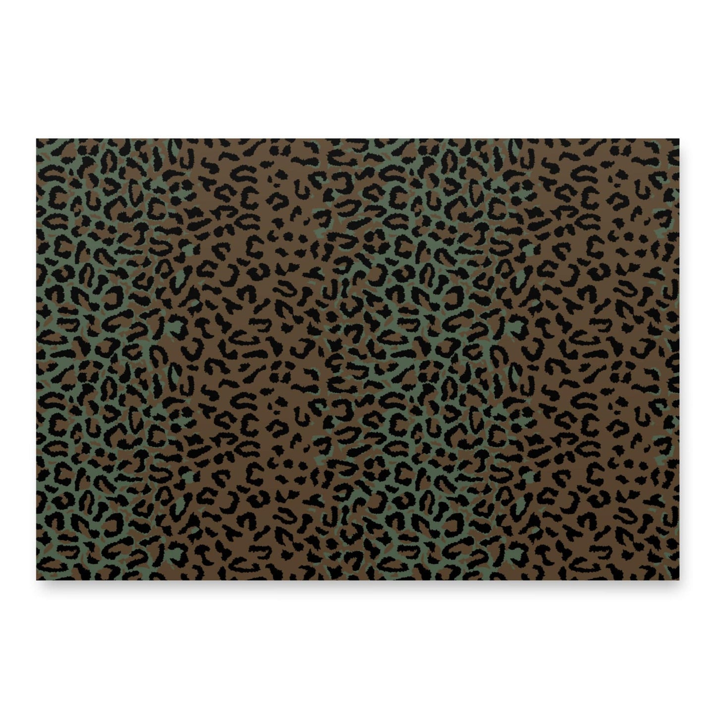 Leopard Spot Camo Wrapping Paper