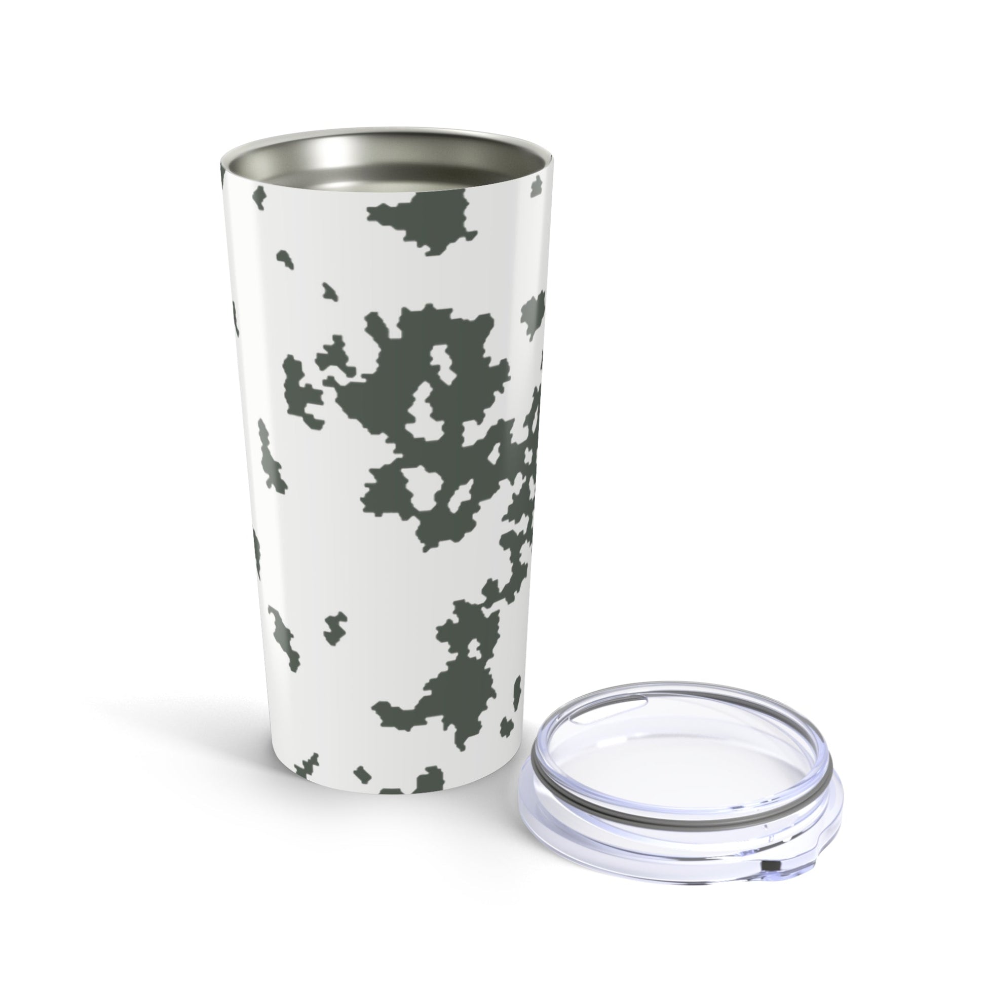 M05 Snow Camo 20oz Tumbler _ Concealing Coloration