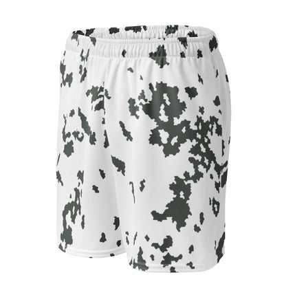 M05 Snow Camo Basketball Shorts _ Concealing Coloration
