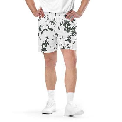 M05 Snow Camo Basketball Shorts _ Concealing Coloration