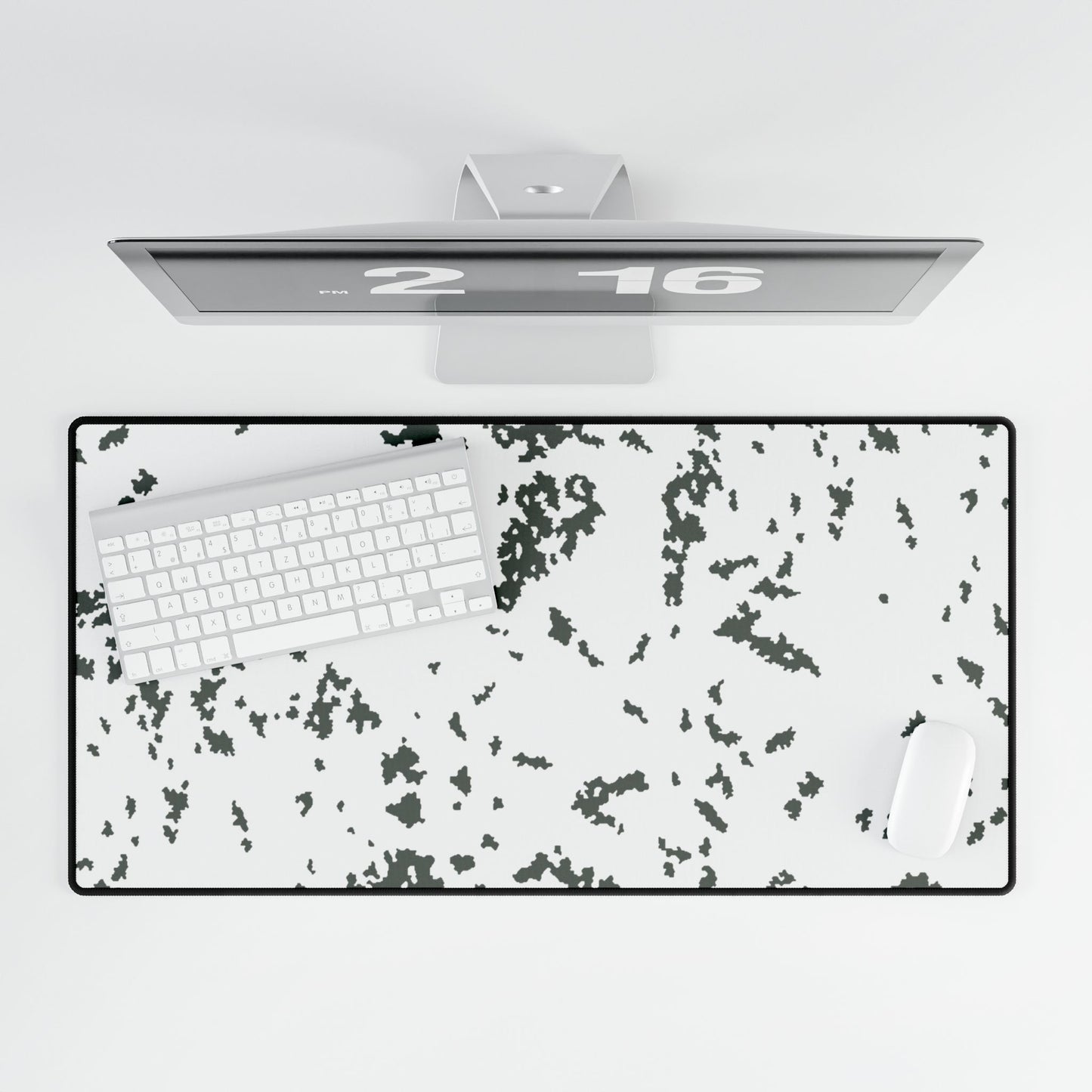 M05 Snow Camo Desk Mat