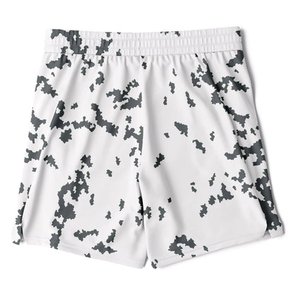 M05 Snow Camo Lined Shorts 7" _ Concealing Coloration