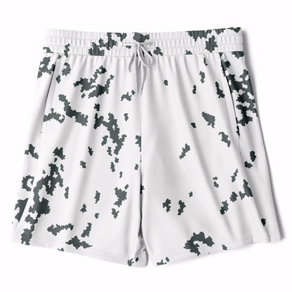 M05 Snow Camo Lined Shorts 7" _ Concealing Coloration