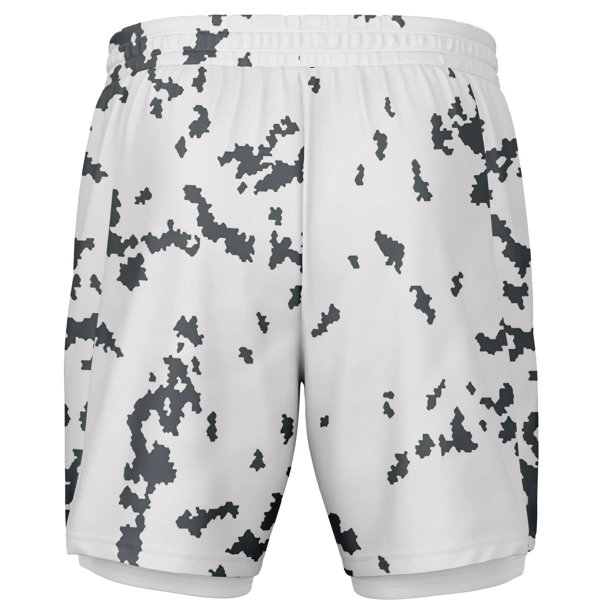 M05 Snow Camo Lined Shorts 7" _ Concealing Coloration