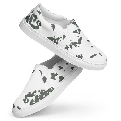 M05 Snow Camo Men's Slip-On Sneaker