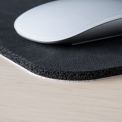 M05 Snow Camo Mouse Pad Black Mouse White Computer