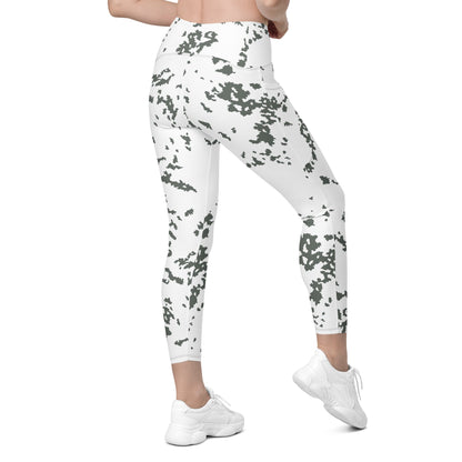 M05 Snow Camo Tech Leggings _ Concealing Coloration