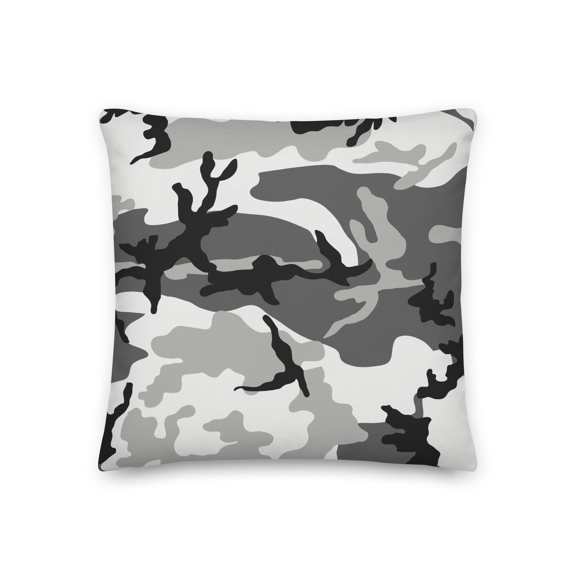 M81 Urban Camo 18" Throw Pillow _ Concealing Coloration