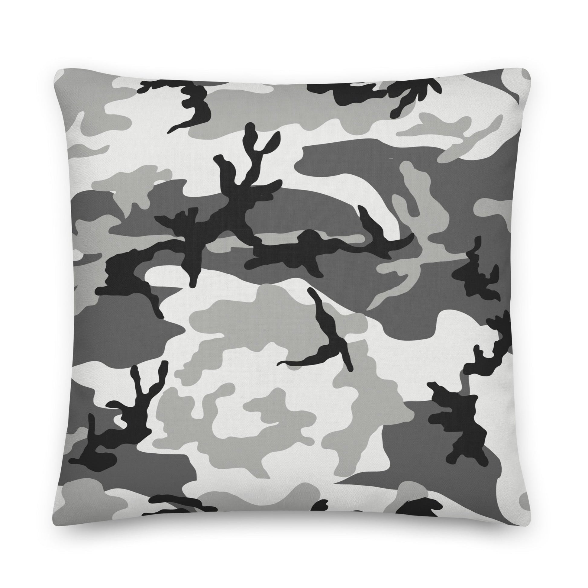 M81 Urban Camo 22" Throw Pillow _ Concealing Coloration