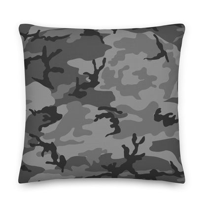 M81 Urban Camo 22" Throw Pillow (Gray-Dominant) _ Concealing Coloration