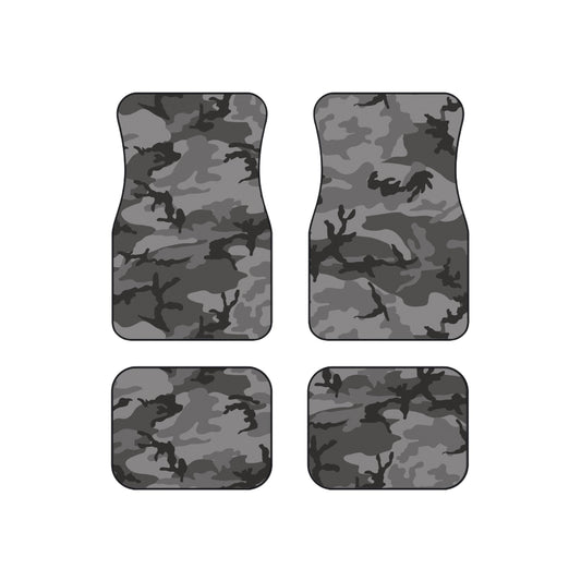 M81 Urban Camo All-Weather Car Mats (Set of 4) (Gray-Dominant) _ Concealing Coloration