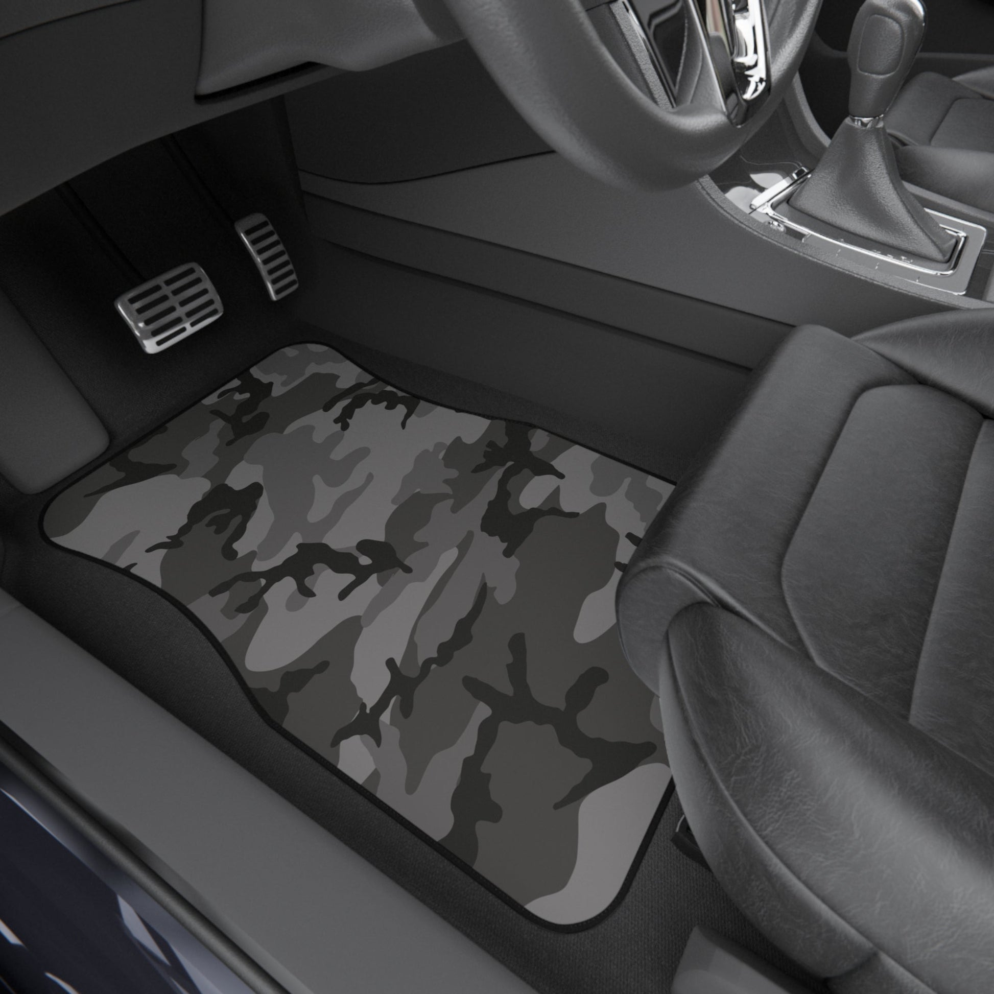 M81 Urban Camo All-Weather Car Mats (Set of 4) (Gray-Dominant) _ Concealing Coloration
