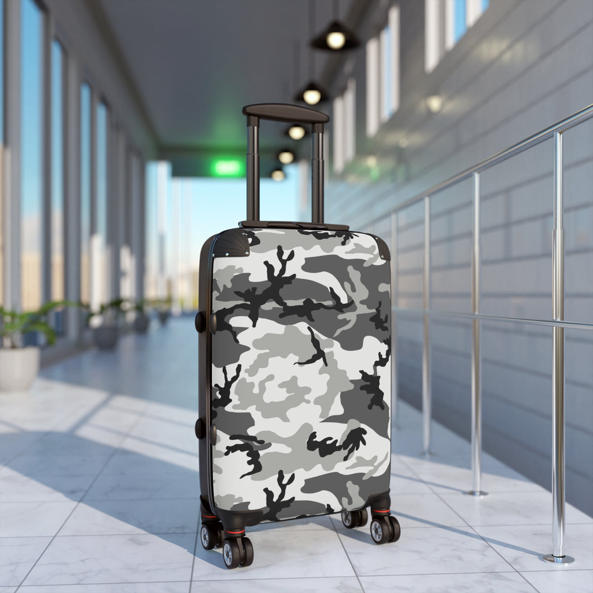 M81 Urban Camo Carry-On Roller Suitcase