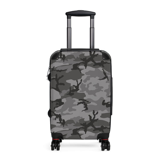 M81 Urban Camo Carry-On Roller Suitcase (Gray-Dominant)