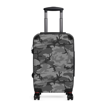 M81 Urban Camo Carry-On Roller Suitcase (Gray-Dominant)