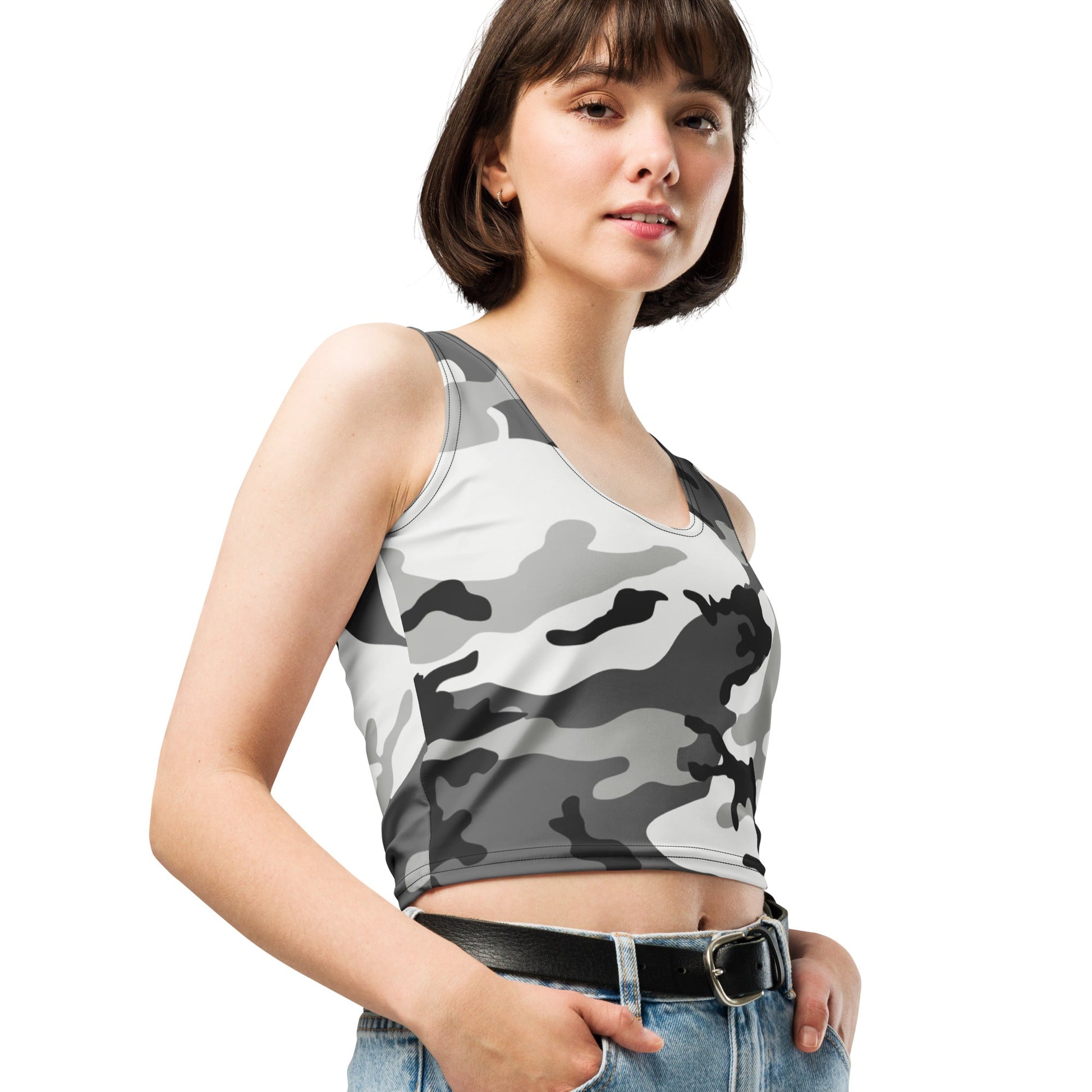 M81 Urban Camo Cropped Top - Concealing Coloration