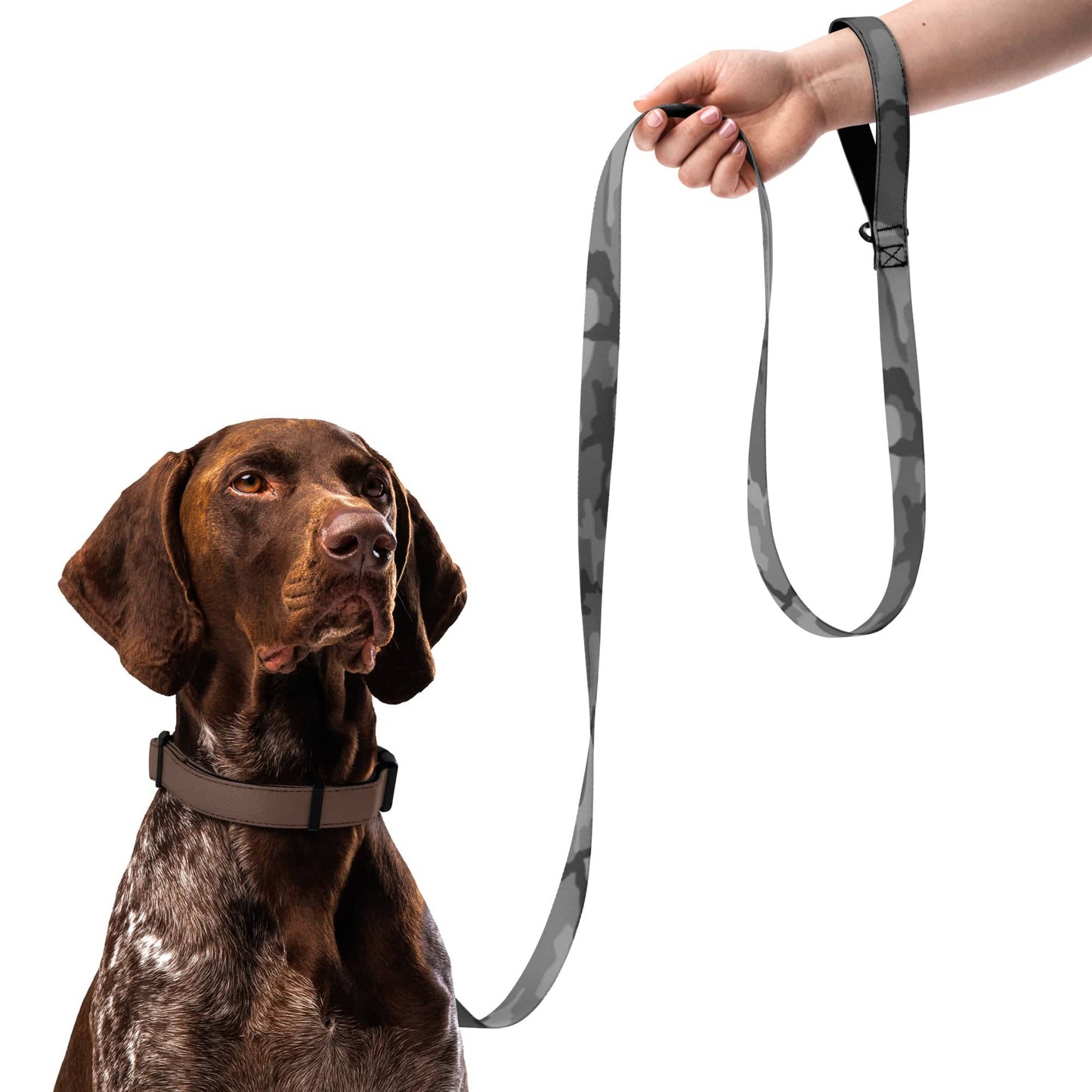 M81 Urban Camo Dog leash (Gray-Dominant Variation)