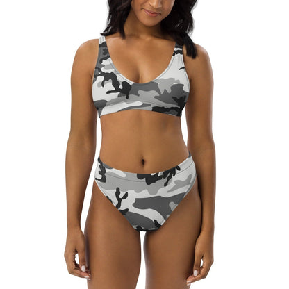 M81 Urban Camo High-Waisted Bikini Set