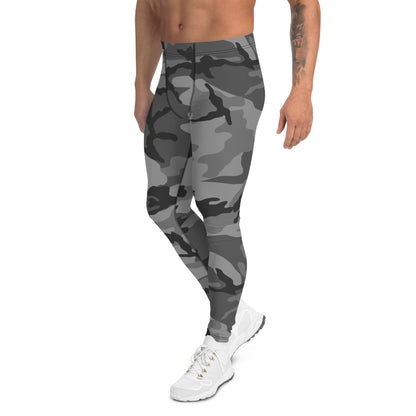 M81 Urban Camo Men's Leggings (Gray-Dominant)