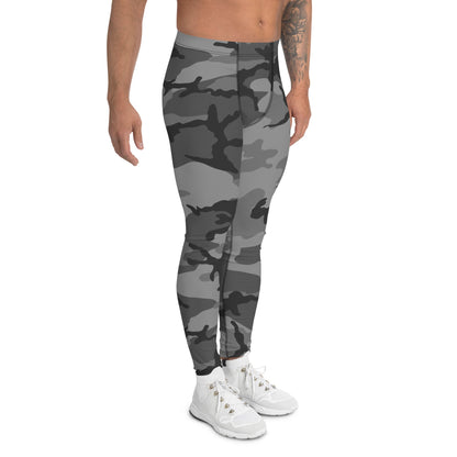 M81 Urban Camo Men's Leggings (Gray-Dominant)