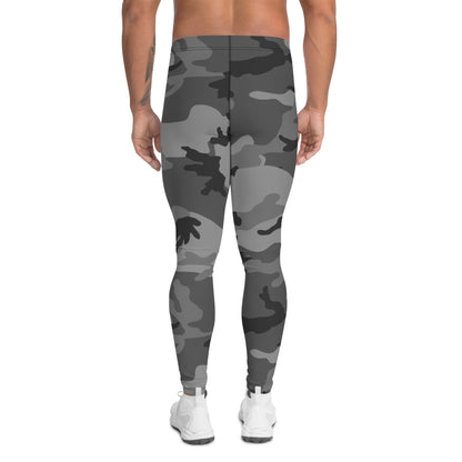 M81 Urban Camo Men's Leggings (Gray-Dominant)