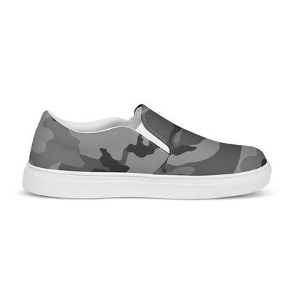 M81 Urban Camo Men's Slip-On Sneaker (Gray-Dominant)